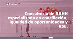 Desktop Screenshot of concilia2.es